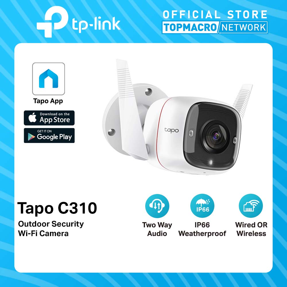 TP-LINK TAPO C310 OUTDOOR SECURITY WI-FI CAMERA | Shopee Malaysia