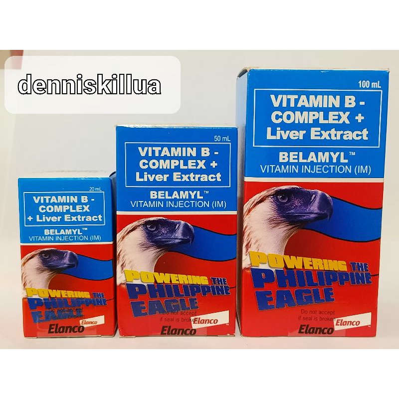 Belamyl Vitamin B-complex 100ml  50ml 20ml 10ml 