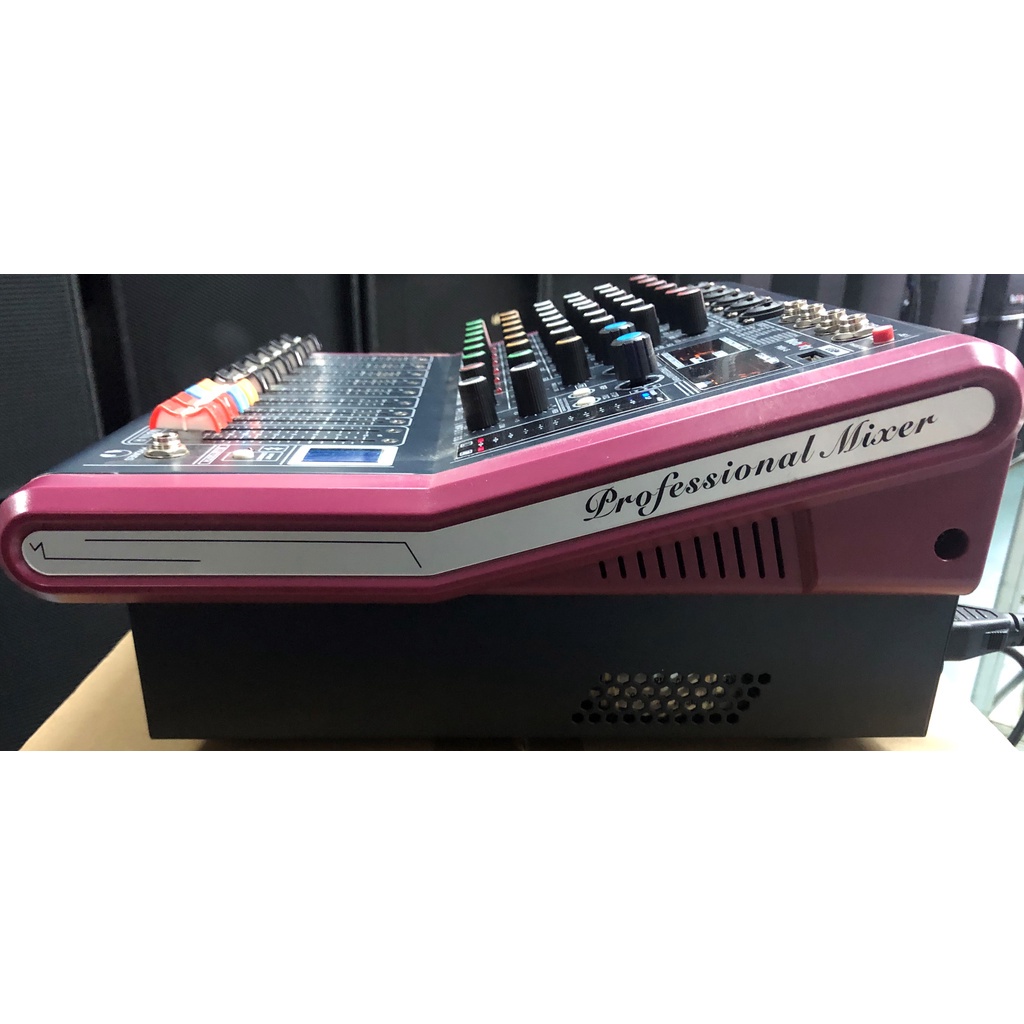 MOTIVITY PMN-6 6 Channel Powered Mixer 250Watt x 2 With USB Playback ...