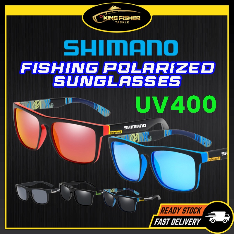 Shimano Polarized Shades Sunglasses for Men Sale Driving Camping Hiking  Fishing Classic Sun Glasses Outdoor Sports UV400 Cycling Eyewear Bike