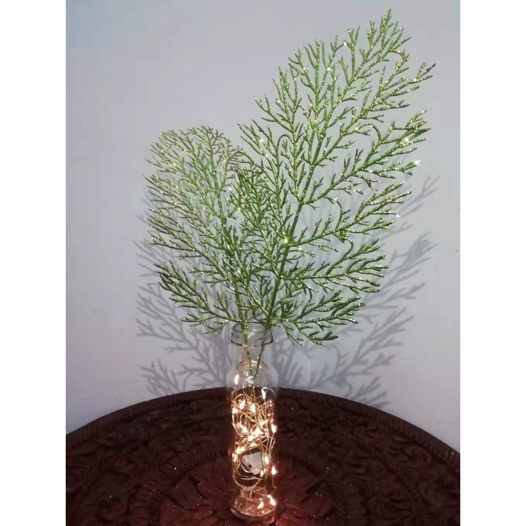 Shining Green Artificial Tree Root Leaves | Shopee Malaysia