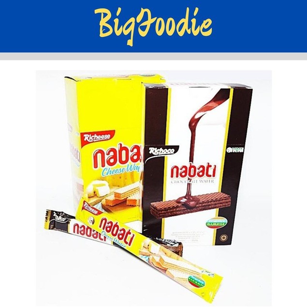 [BFD] Richeese Nabati Wafer 20sx7gm (Choco/Cheese) | Shopee Malaysia