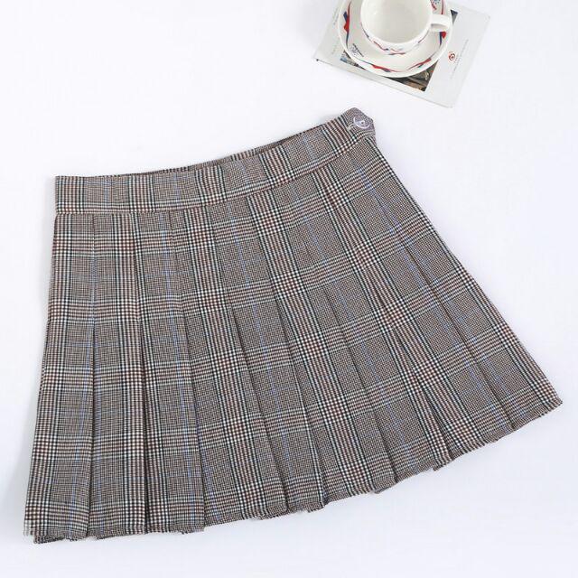 Review Ulzzang Harajuku pleated skirt yv406647 main image 0