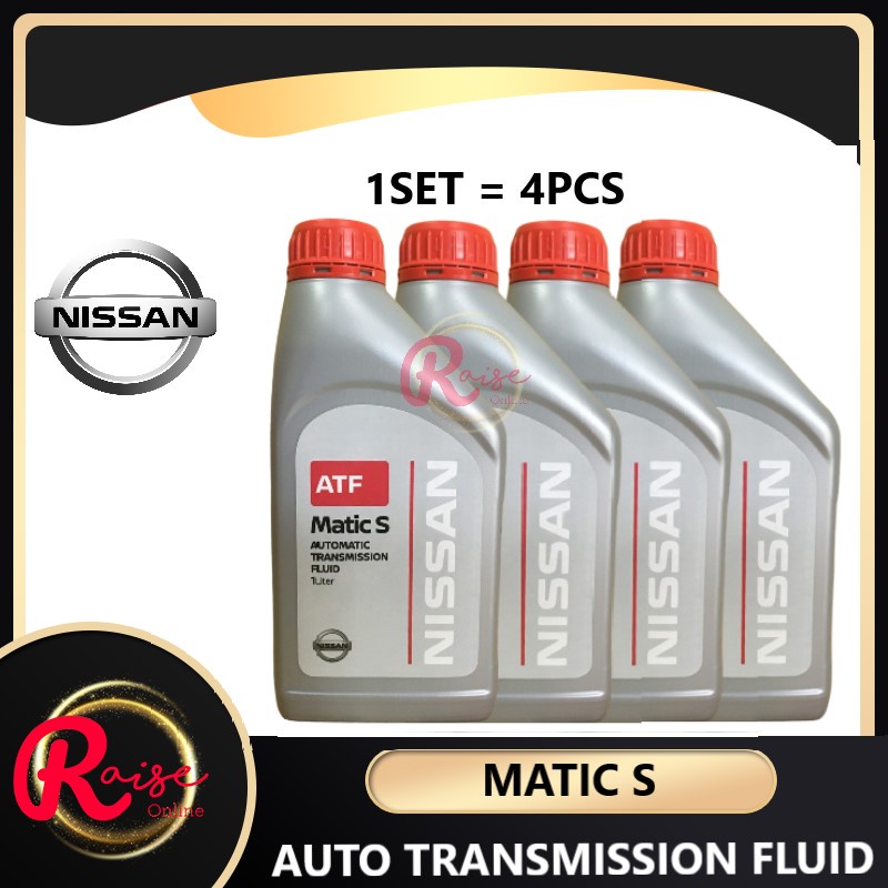 Nissan ATF Matic-S Matic S KLE24-00001 1L SET=4PC Auto Transmission ...