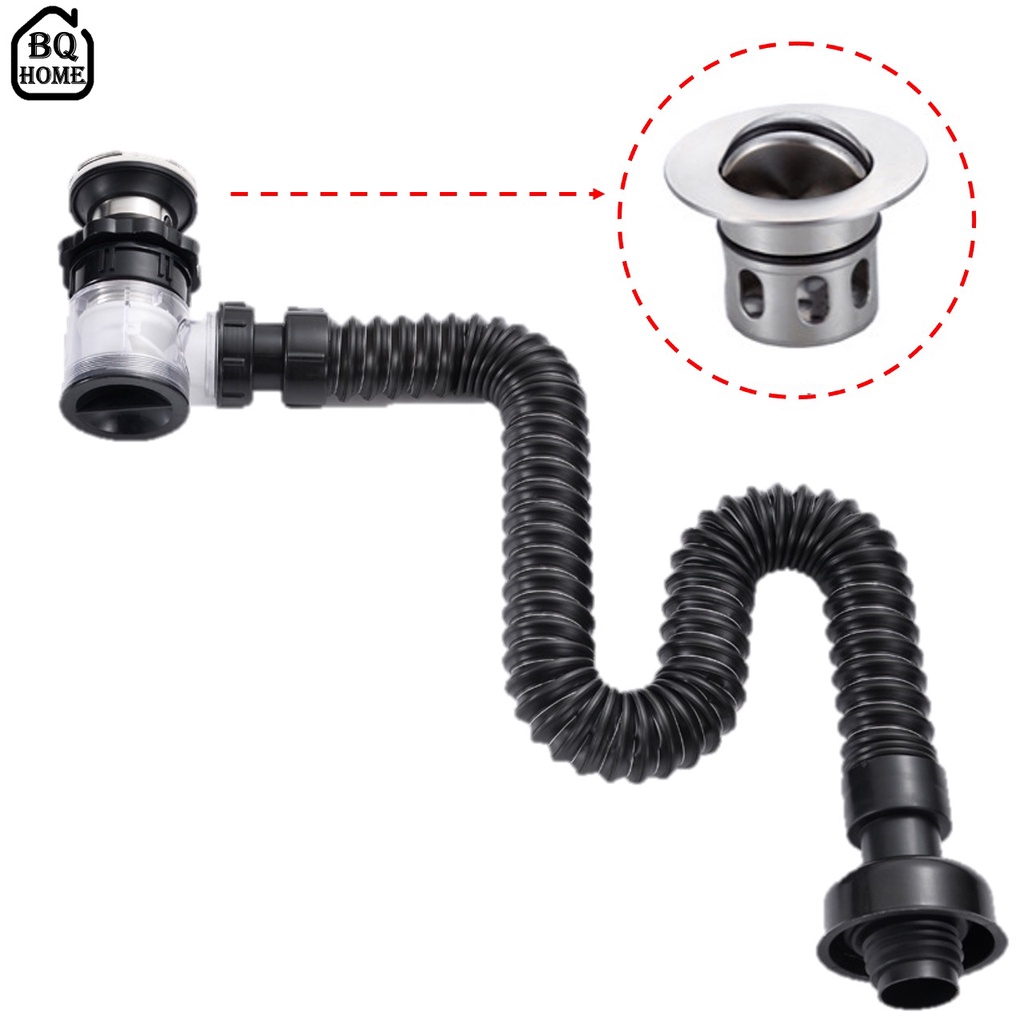 Bathroom Sink Stopper Angle Bottle Trap Adjustable 11/4 Sink Drain Kit