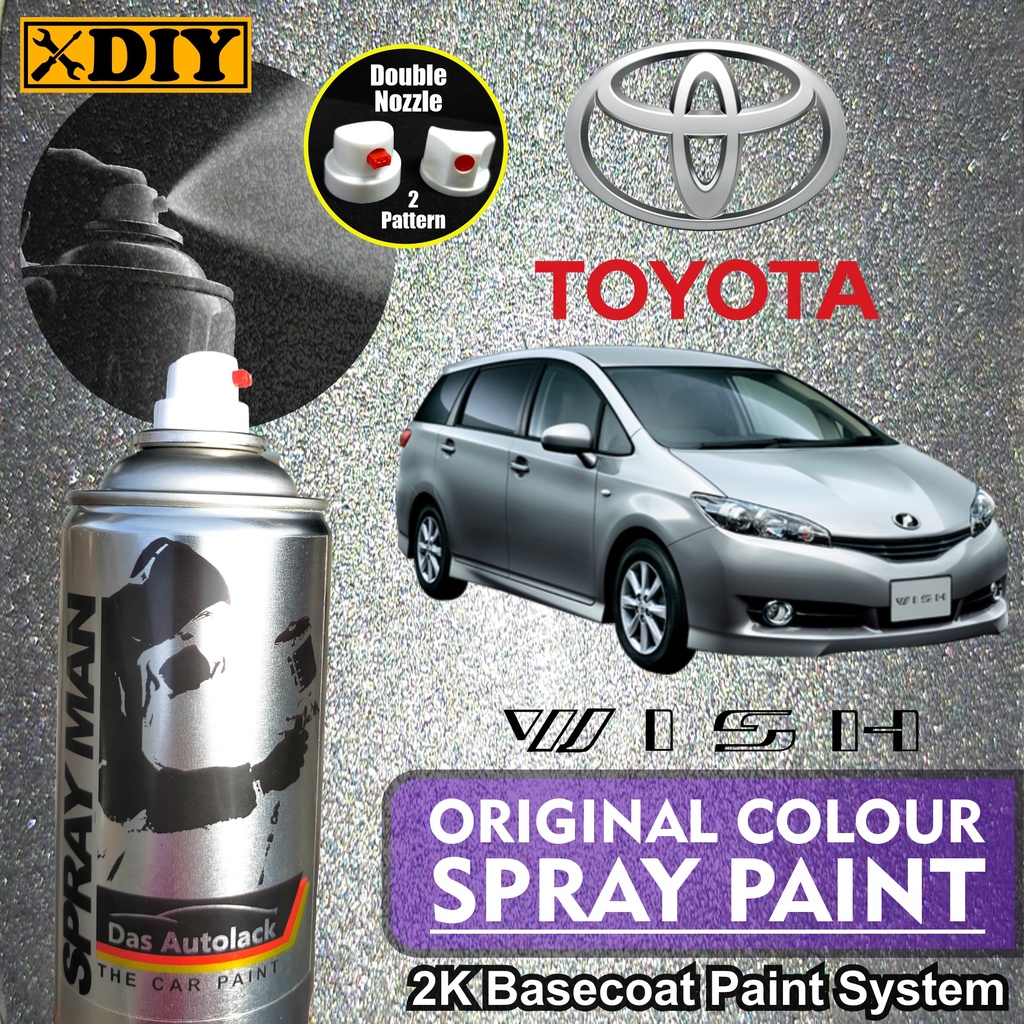 Toyota Wish Spray Paint For Touch Up All Original Factory Colours 400ml ...