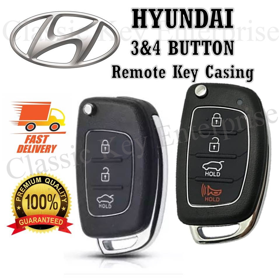 Custodia Portachiavi In TPU Per Hyundai, Modelli I30, IX35, Kona, Santa Fe (2018-2019), Cover Antigraffio Con Bordo Dorato E Portachiavi