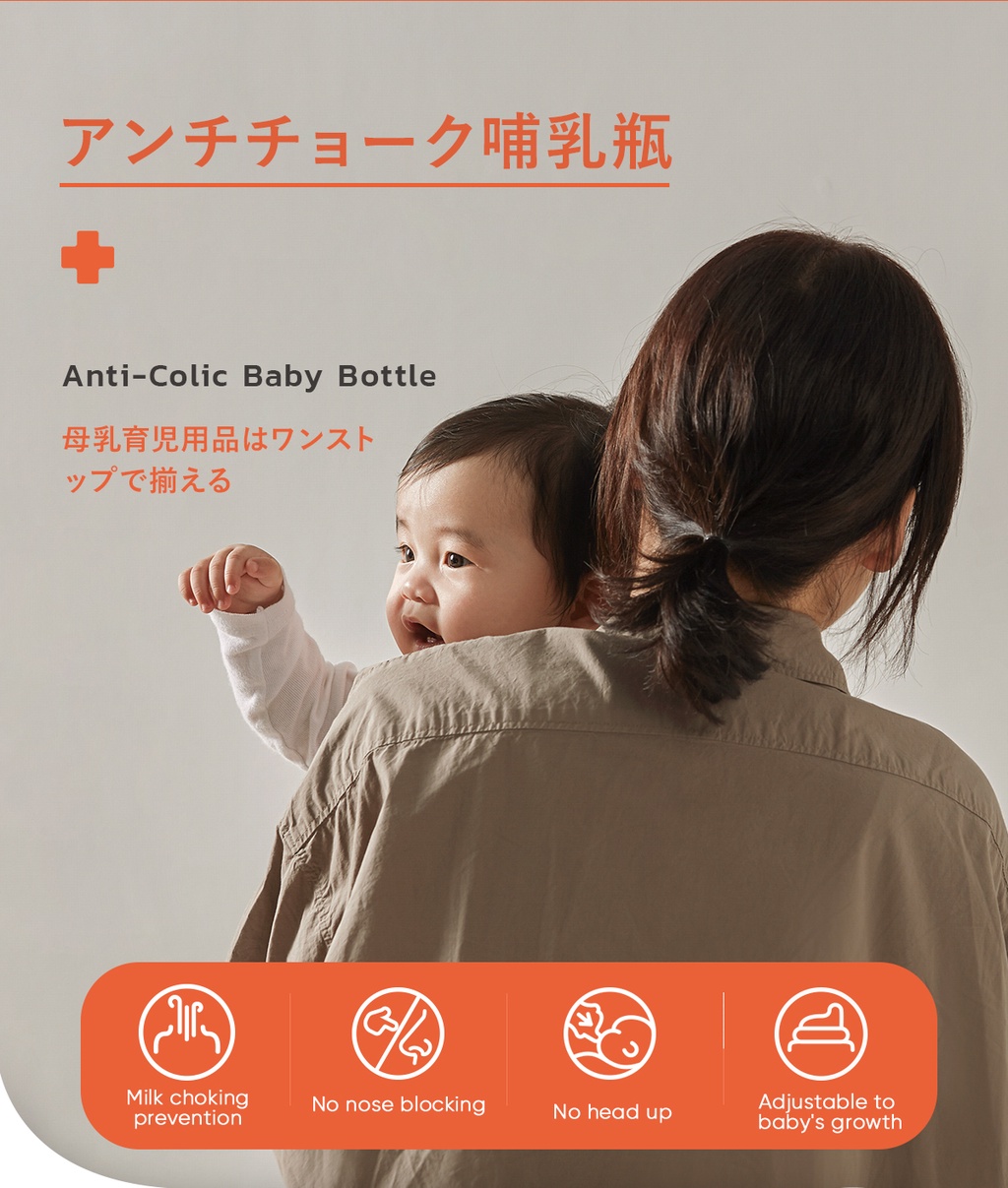 yoboo Anti Colic Baby Feeding Bottle, Newborn Anti Colic Bottles For Sale