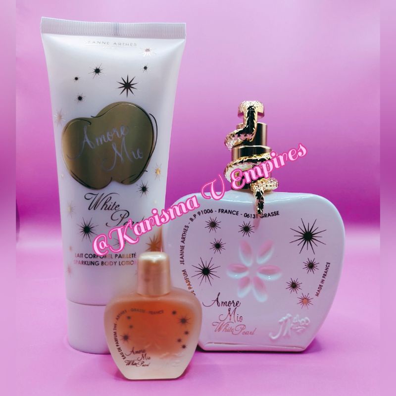 Jeanne Arthes Amore Mio White Pearl Set EDP 100ml Shopee Malaysia