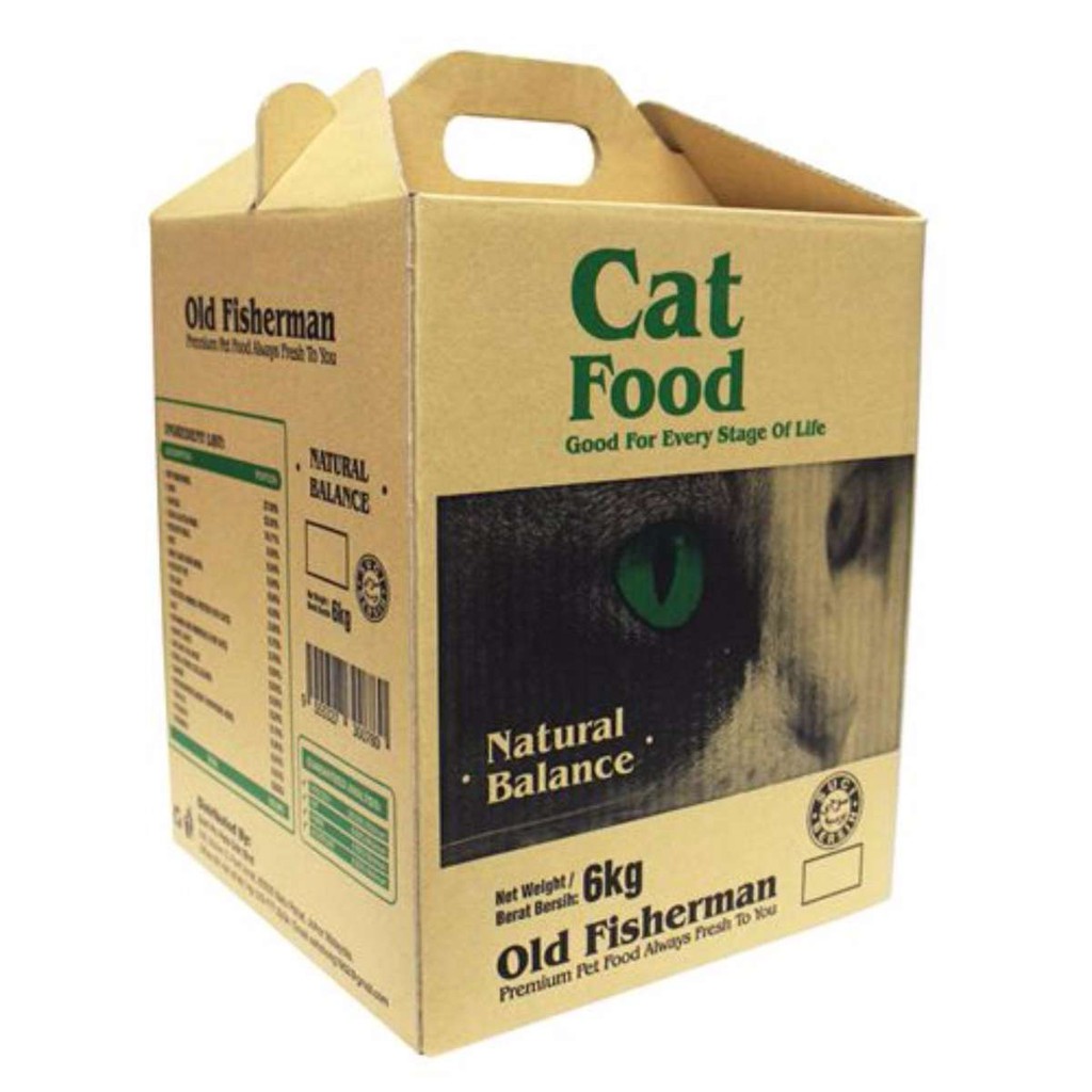 Old Fisherman Dry Cat Food 6kg Natural Balance Shopee Malaysia