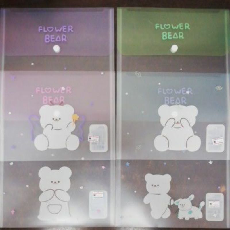 A4 Poket Fail Butang / Button Transparent Pocket File A4 Lut sinar ...