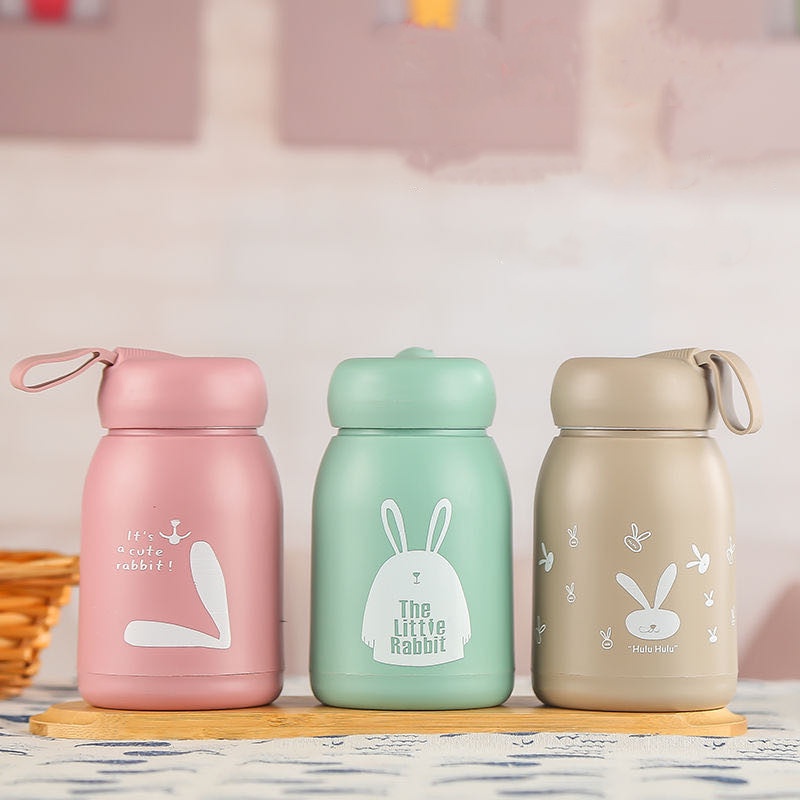 Glass rabbit water bottle sales