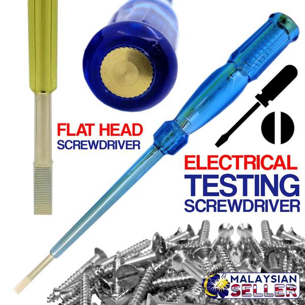 Test Pen Electrical Testing Screwdriver Shopee Malaysia