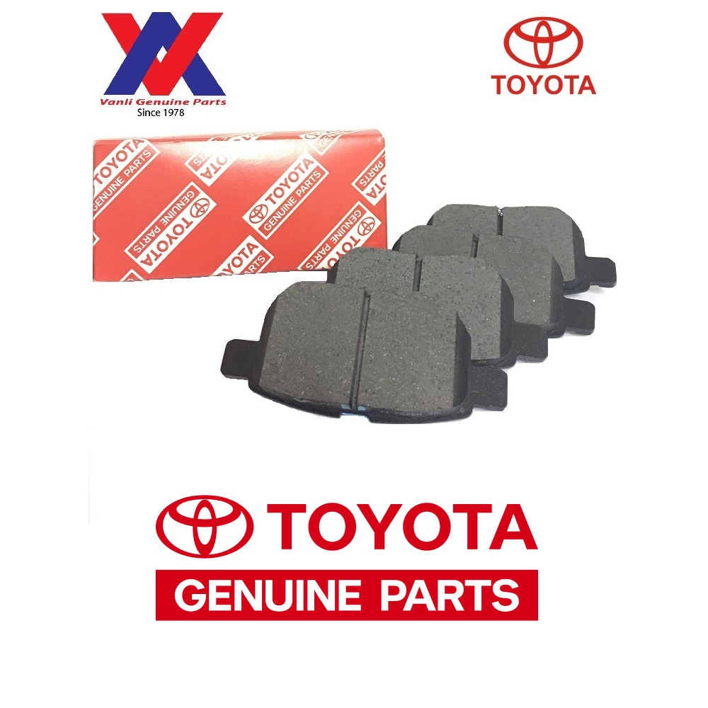 Toyota Rear Brake Pads for Toyota Vios 2nd Generation G/S NCP93 04466