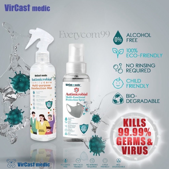 Vircast Medic Family Care Antimicrobial Multi-Functional Protection ...