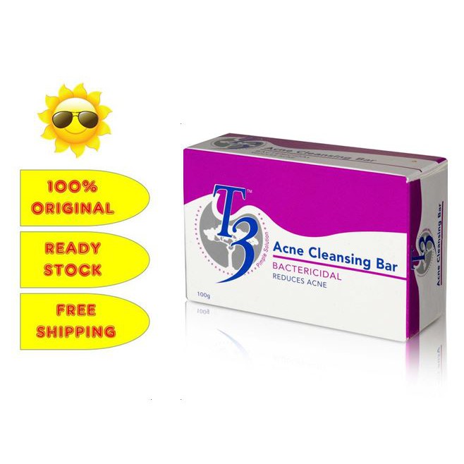 T3 Acne Cleansing Bar (100g) Shopee Malaysia