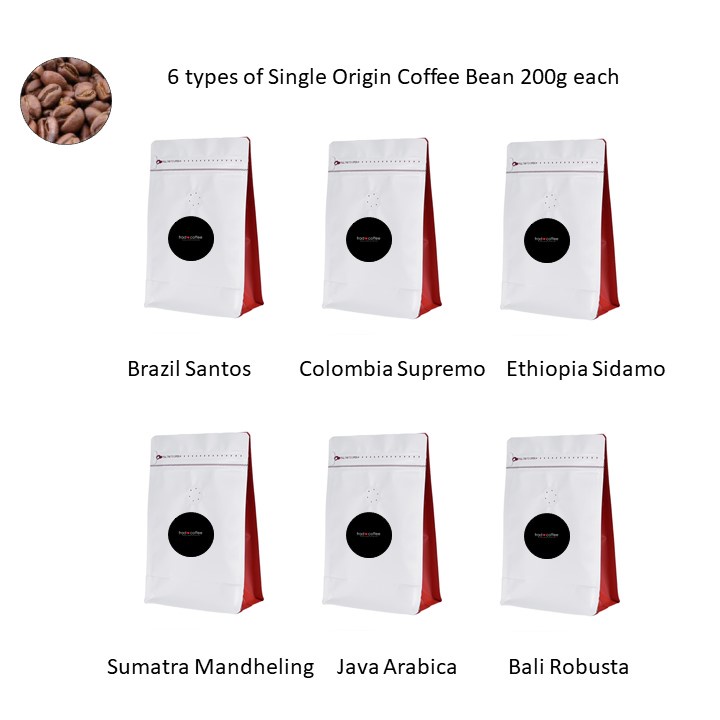 Coffee Bean 6 types of single origin coffee bean Shopee Malaysia