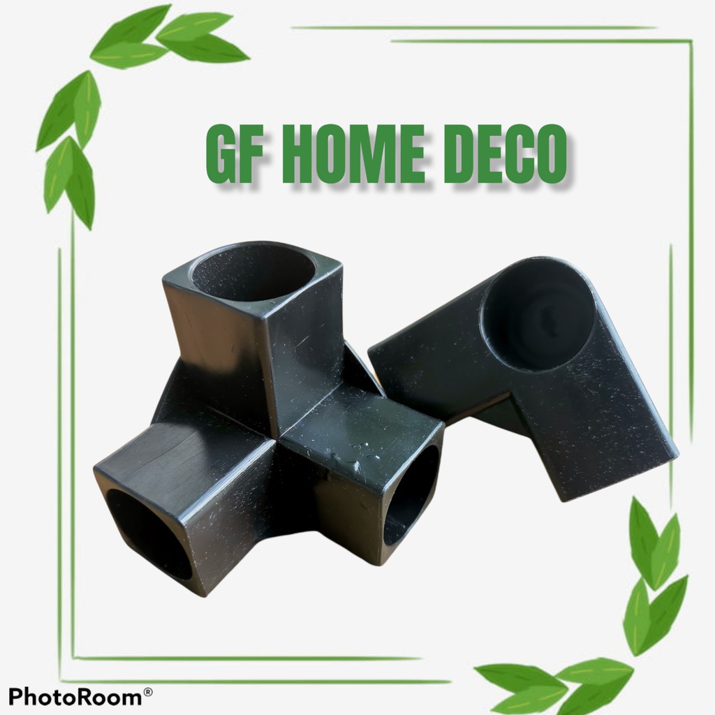 GFE 4 WAY Penyambung Paip 15MM for PVC/GI /RACK/ CONNECTOR/JOINER ...