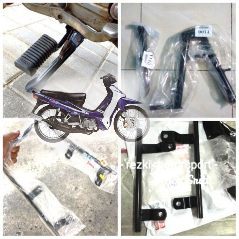 Yamaha ss2 110 tongkat pemegang belakang k🔥🔥🔥 front footrest complete ...