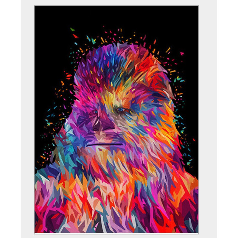 DROFE Star Wars Collection Painting By Numbers Without Frame Wall Art