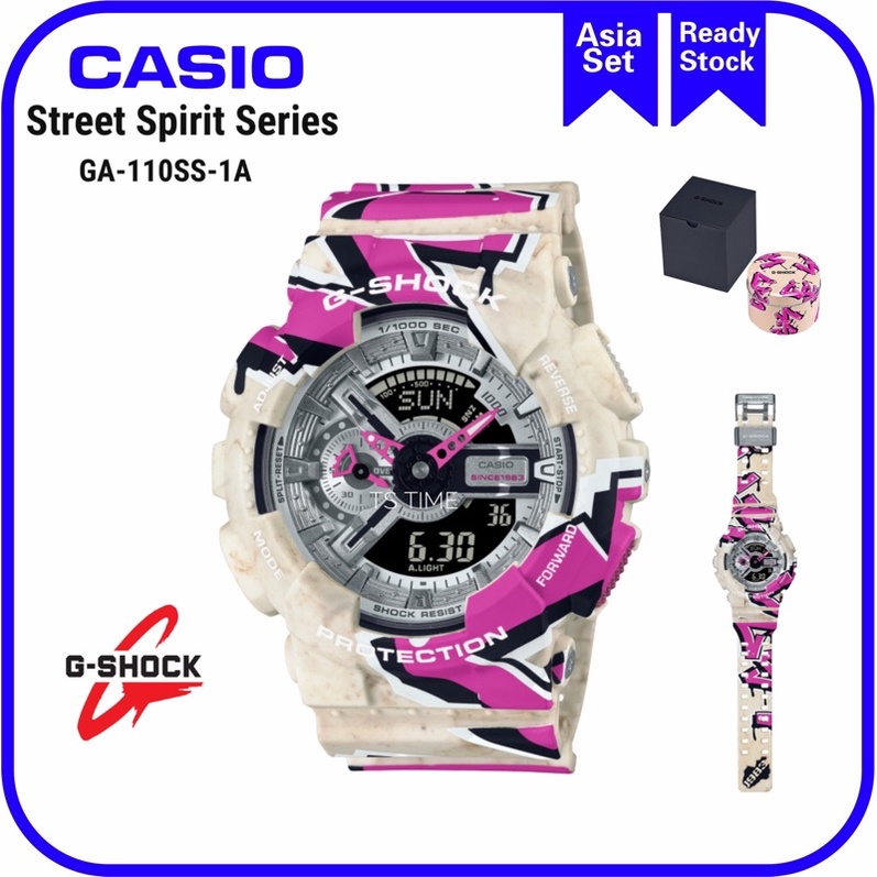 G SHOCK Street Spirit Series GA-110SS-1A GA-110SS-1 GA-110SS GA-110