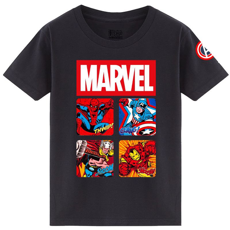 T-shirt Boys MARVEL Cute Japan style anime Animal Age 1 2 3 4 5 6 7 8 9 ...