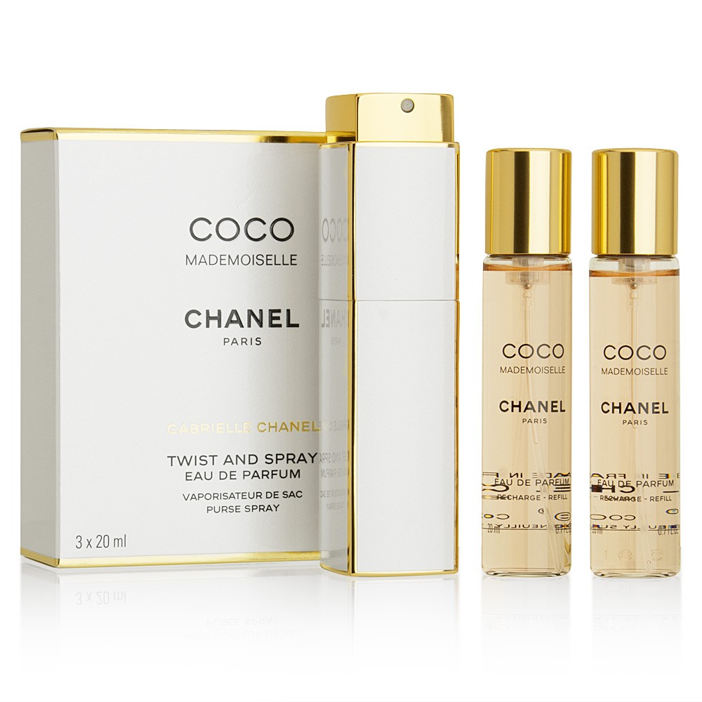 Chanel COCO MADEMOISELLE EAU DE PARFUM TWIST AND SPRAY 3X20ml