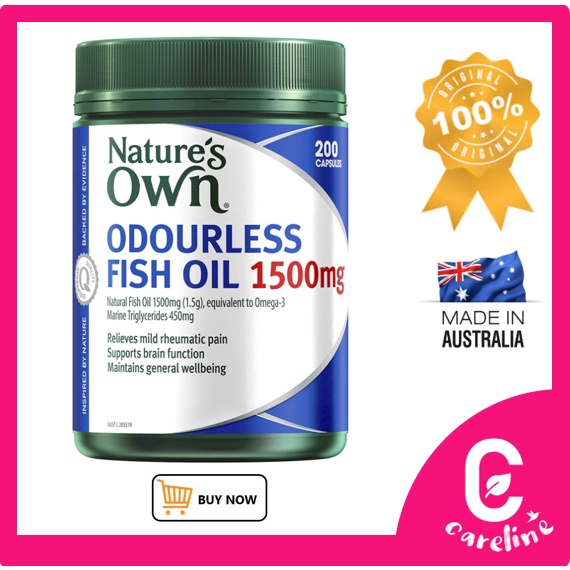 Nature's own fish outlet oil 1000mg