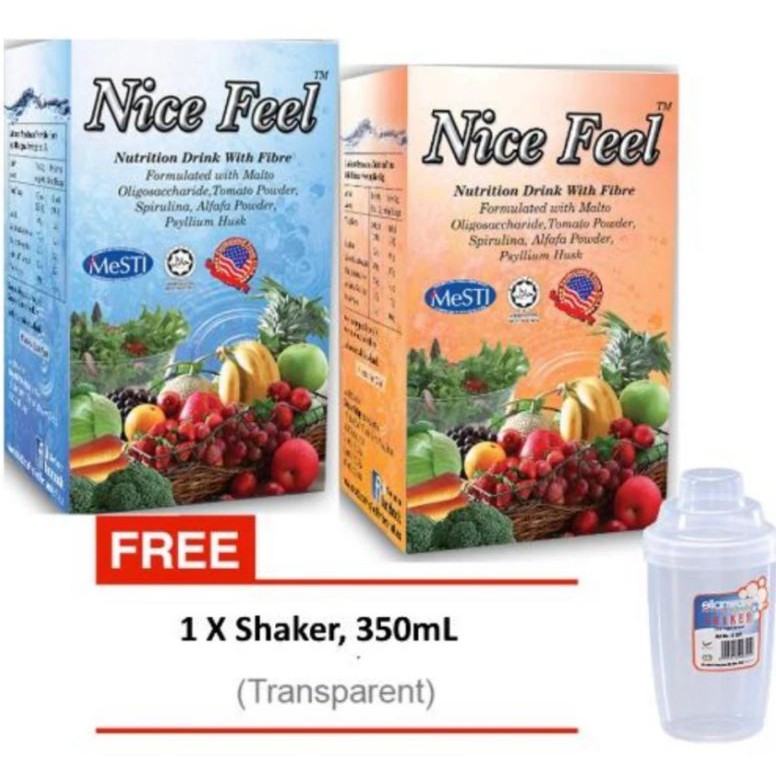 Nice Feel Nutrition Drink Combo [ Orange + Blue ] | Shopee Malaysia