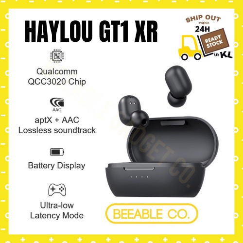 GAME MODE Gaming Haylou GT1 XR TWS Wireless Earphone Bluetooth