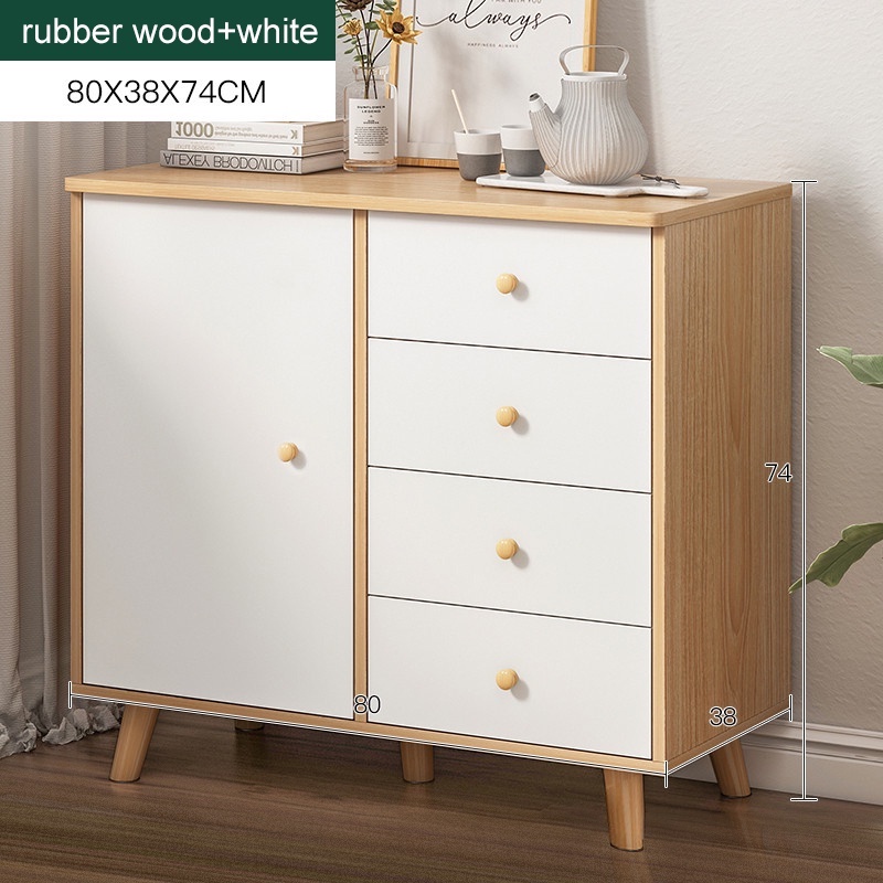 DO 5 Layer Cabinet Storage Wardrobe Wooden Chest Drawer Almari Baju 5 ...