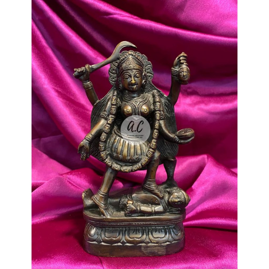 BLACK BRASS KALIAMMAN (6INCH) | Shopee Malaysia
