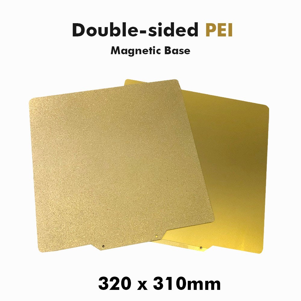 Double Sided PEI Sheet Textured + Smooth 235mm / 310mm / 370mm with ...