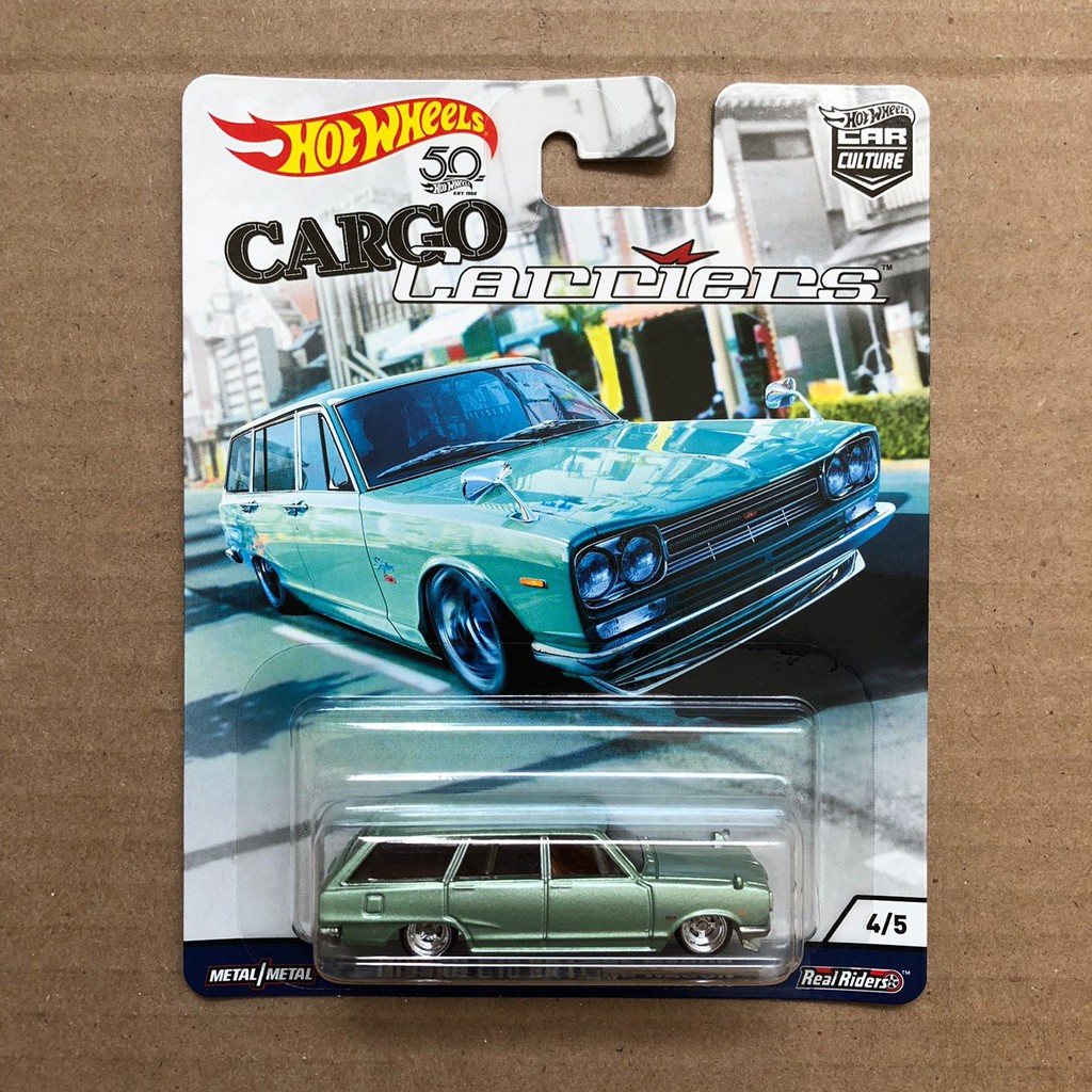 Hot Wheels Nissan C10 Skyline Wagon Cargo Carriers Car Culture Shopee Malaysia