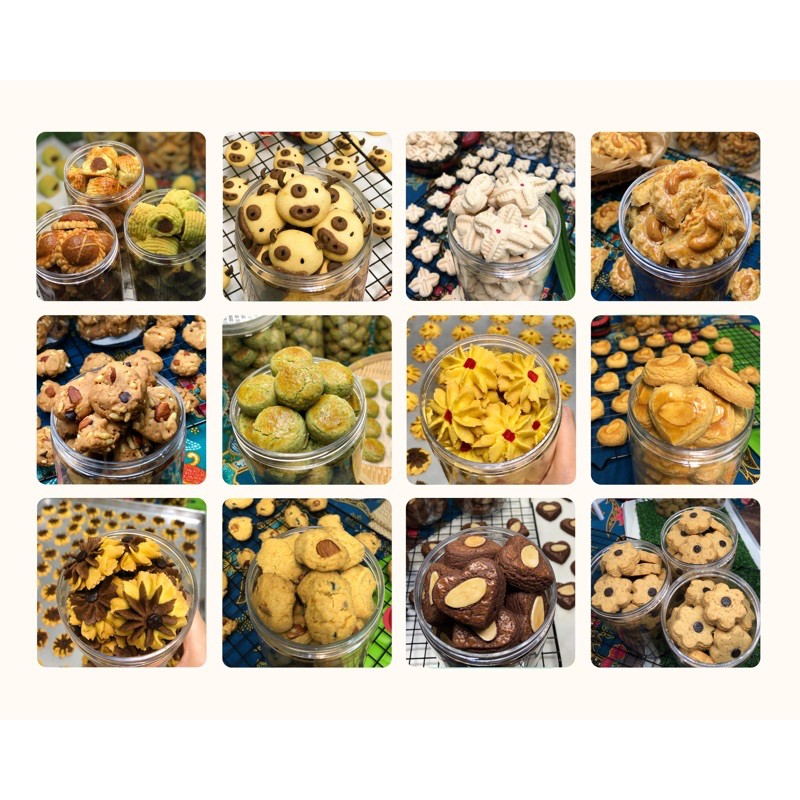 LW RAYA COOKIES 🔥Fresh Baked When Order🧨 Green Pea/Peanut/Dahlia ...