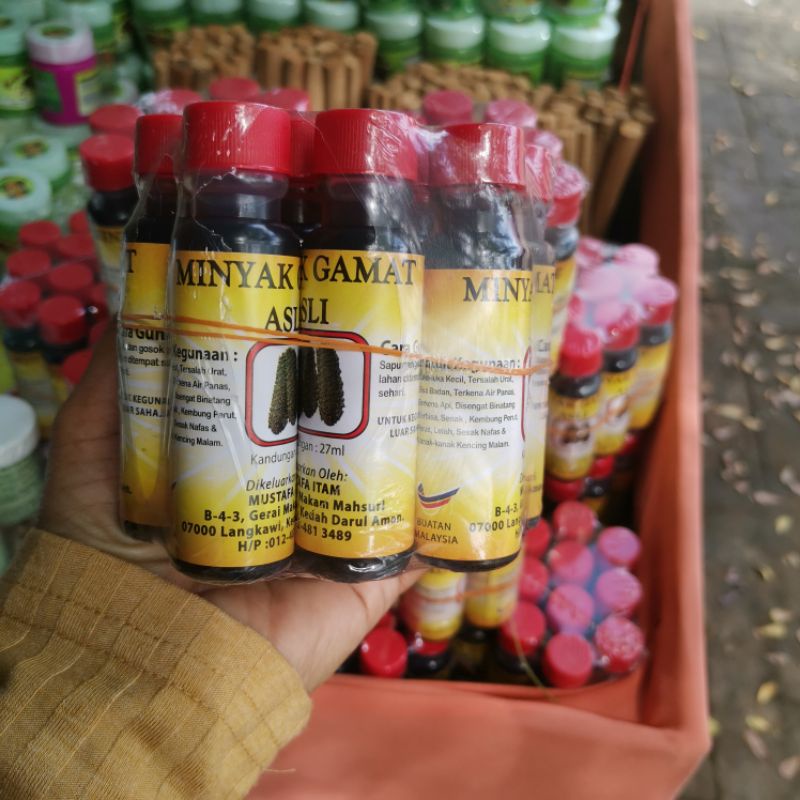 Minyak Gamat Asli Mustafa Itam 💯 Original Langkawi Shopee Malaysia