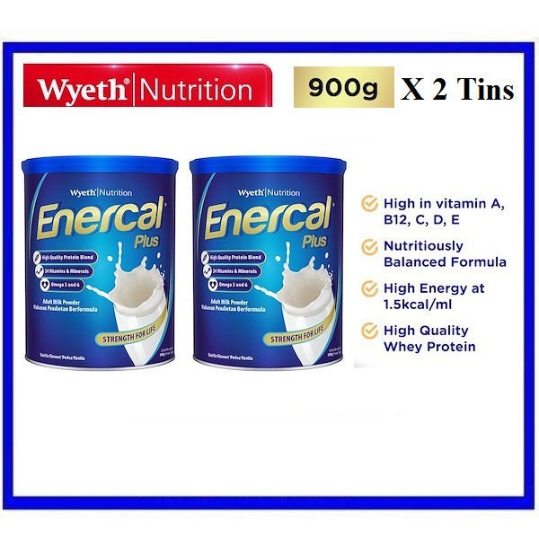 Enercal Plus G X Foc G Portable Tea Set Wyeth Nutrition Vanilla Vanila Adult Milk