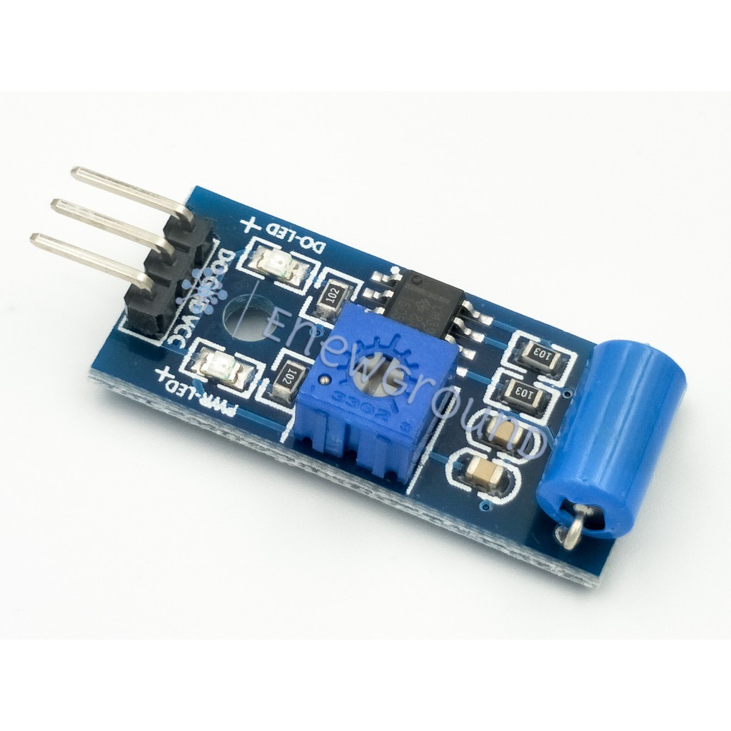 Vibration switch sensor module (SW420, LM393) | Shopee Malaysia