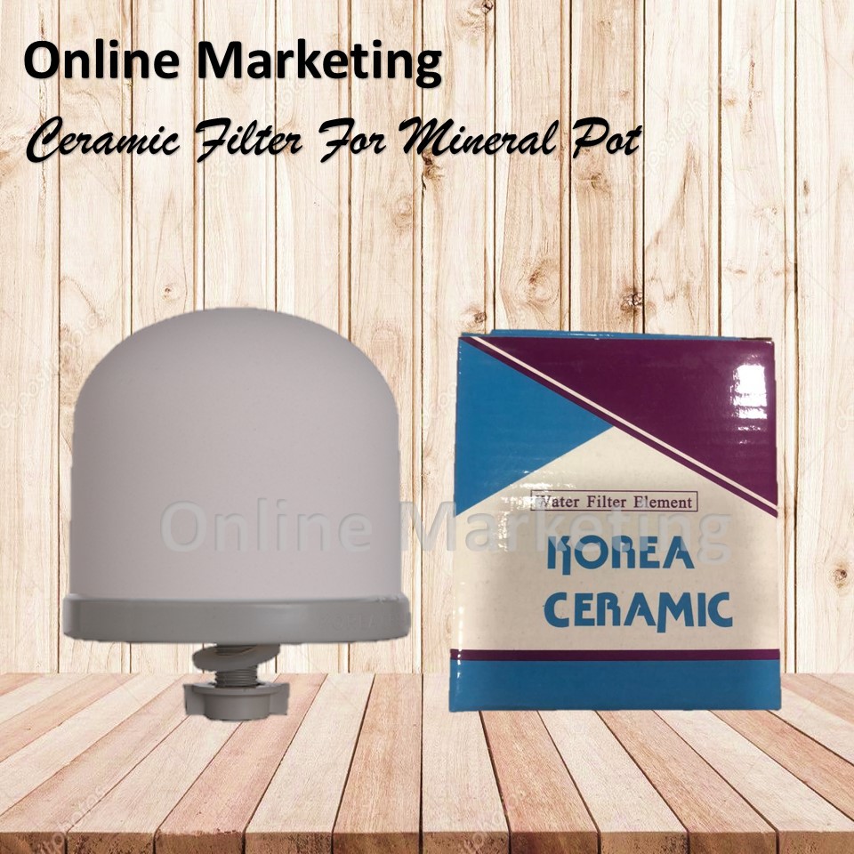 Dome Ceramic Replacement Filter For Mineral Pot Water Filter PMP15