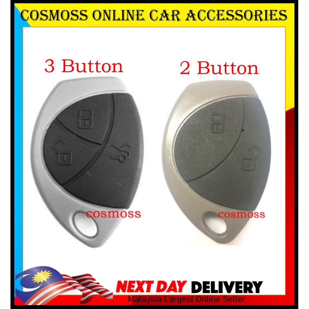 TOYOTA Vios Hilux Vigo Innova 2 3 Button Car Alarm Remote Control Key ...
