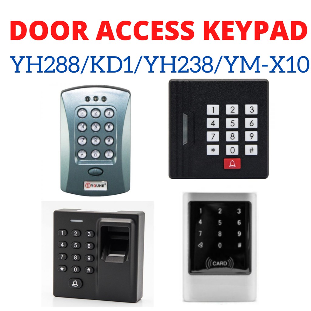 Door Access Keypad Youhe-288 / YH288 / KD1 / YH238 / YM-X10 Card Reader ...