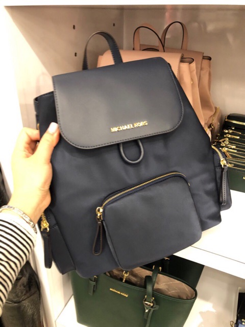 Michael Kors Abbey Nylon Large Backpack Bag