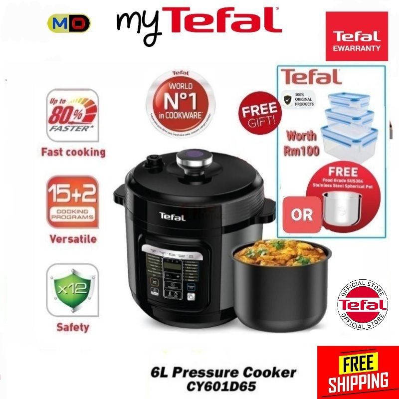 Tefal home chef smart clearance 6l multicooker cy601