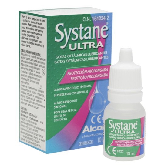 Alcon SYSTANE ULTRA Lubricant Eye Drops (5ML) - NOT suitable for Rigid ...