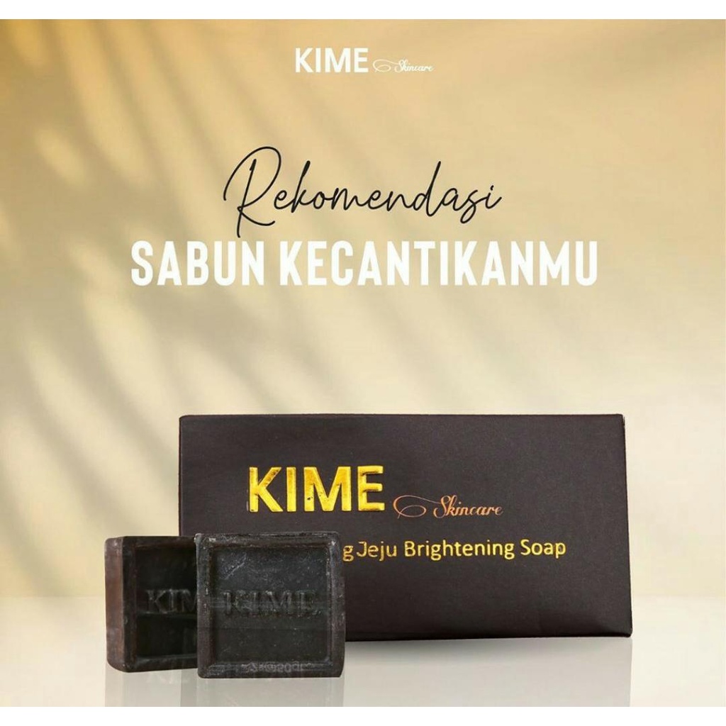 Kime Skincare Soap Original BPOM/Kime Skincare Soap/Kime Luminizing ...