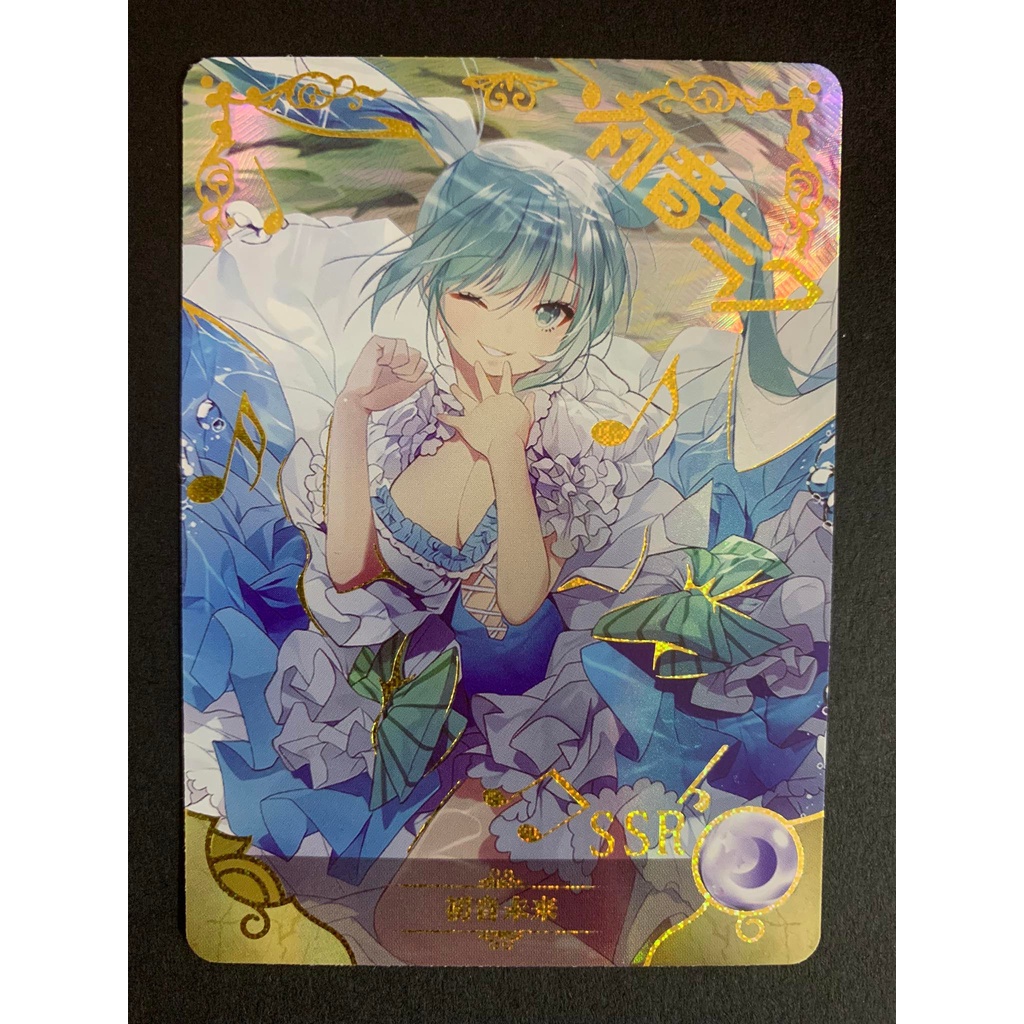 绝版‼️ 5M02 SSR🔥Anime Waifu Collection Card🐸女神物语·第二