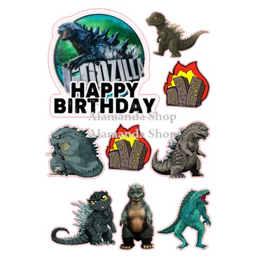 GODZILLA CAKE TOPPER | Shopee Malaysia