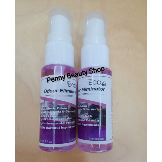 Ecoz Sanitizer Spray & Odour Eliminator Sanitizer Spray 杀菌王 25ml ...
