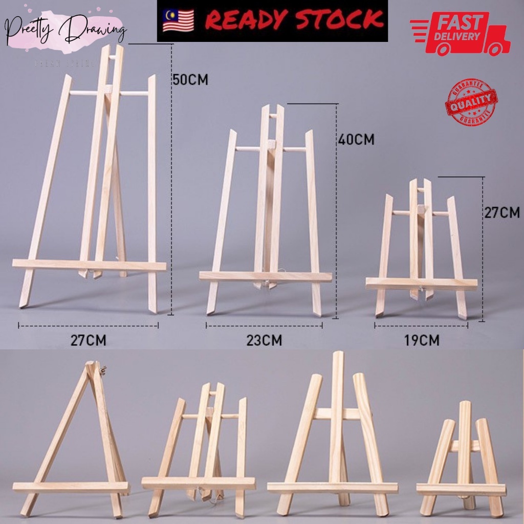 Easel Stand/ Solid Wood Stand Art Sketch Drawing Stand/ Mini wooden stand  for canvas stand画架，画板画架