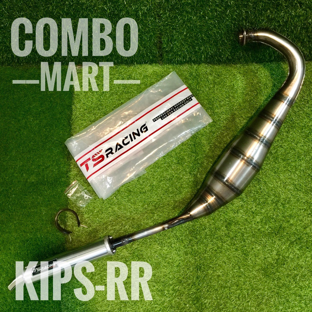 TS RACING EXHAUST PIPE KAWASAKI NINJA KIPS-RR (EKZ-017) EKZOS PIPE ...